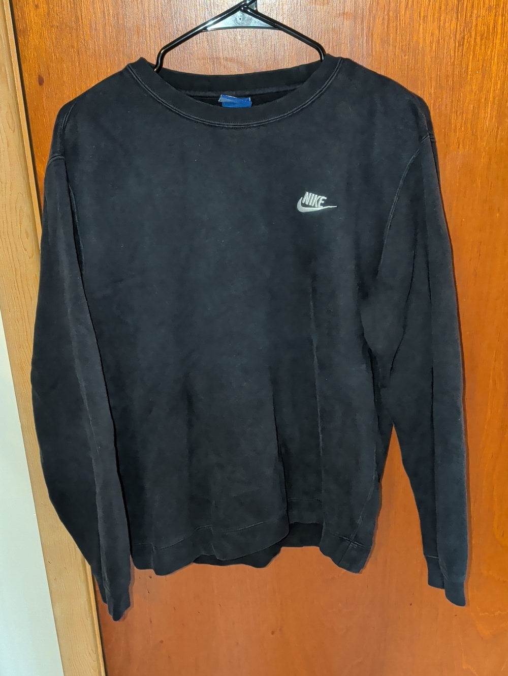 Nike Men's Black Crewneck Sweatshirt